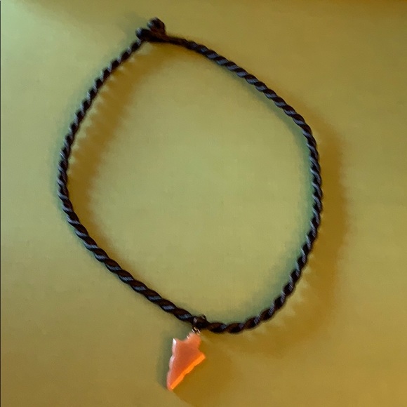 Moonstone  Arrowhead Necklace - Picture 2 of 2